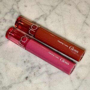 rom&nd Glasting Color Gloss Set | 04 (Grapy Way) & 06 (Deepen Moor) | NEW MAKEUP